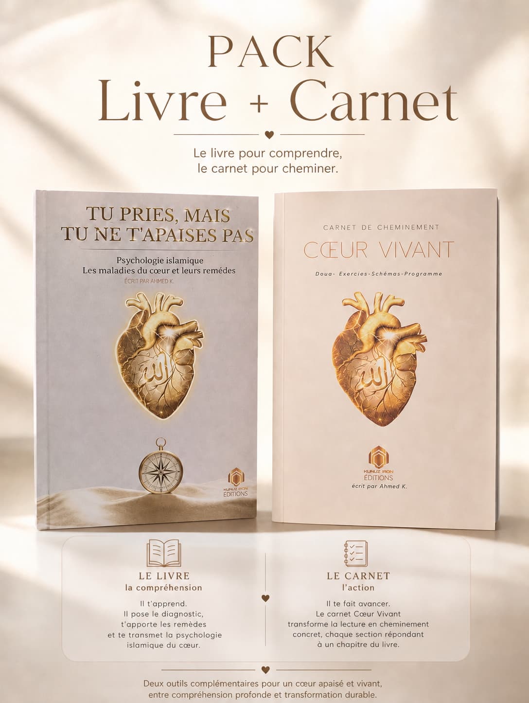 Pack : Livre + Carnet